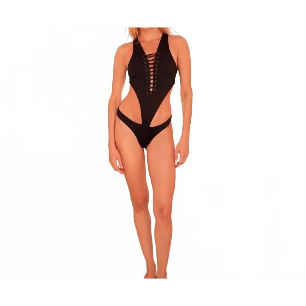 NEW AGUA BENDITA arin eter one piece in black